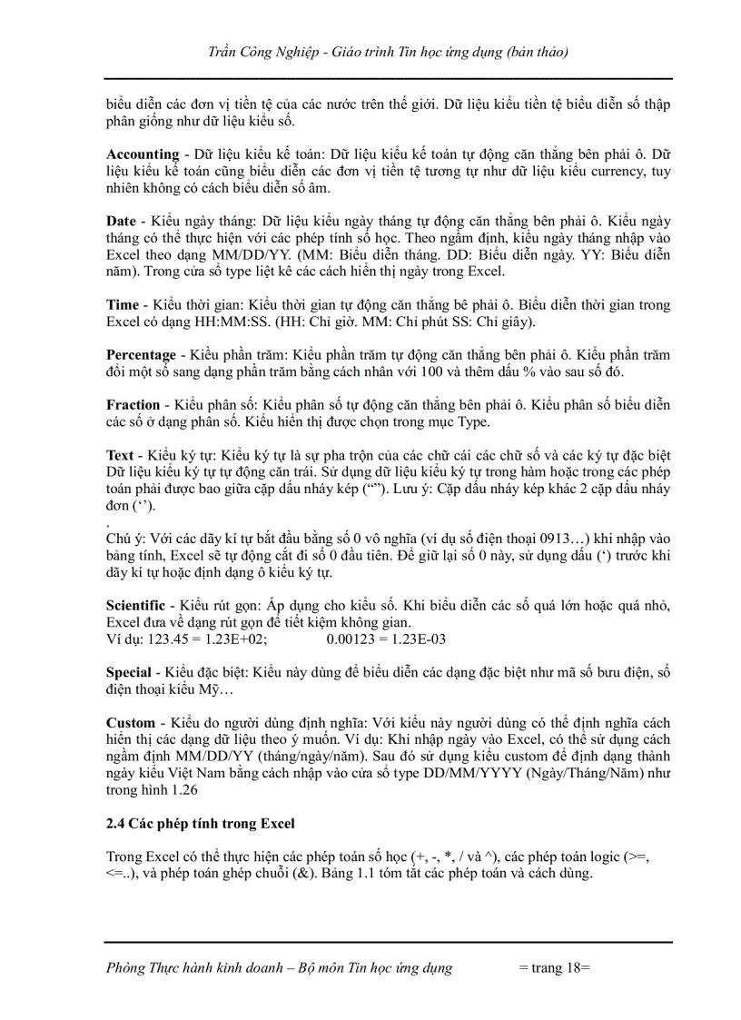 image for page Tin Học ứng dụng và lý thuyết photoshop