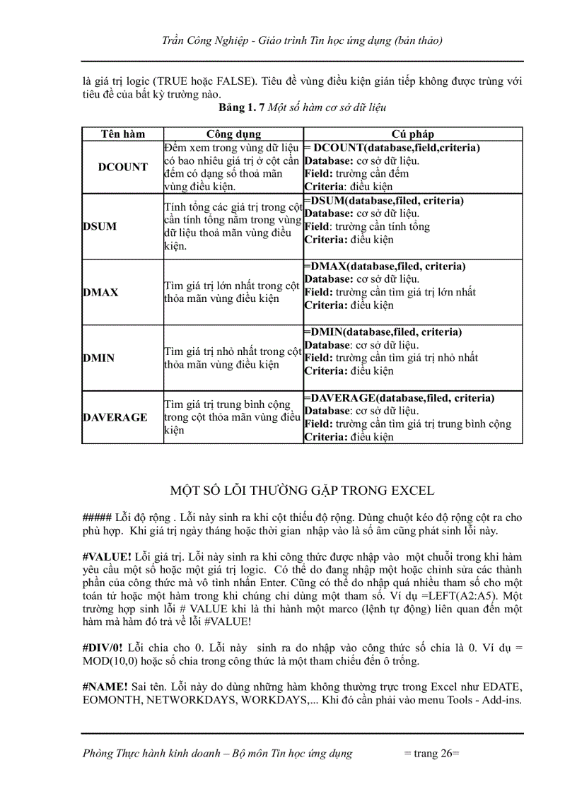 image for page Tin Học ứng dụng và lý thuyết photoshop