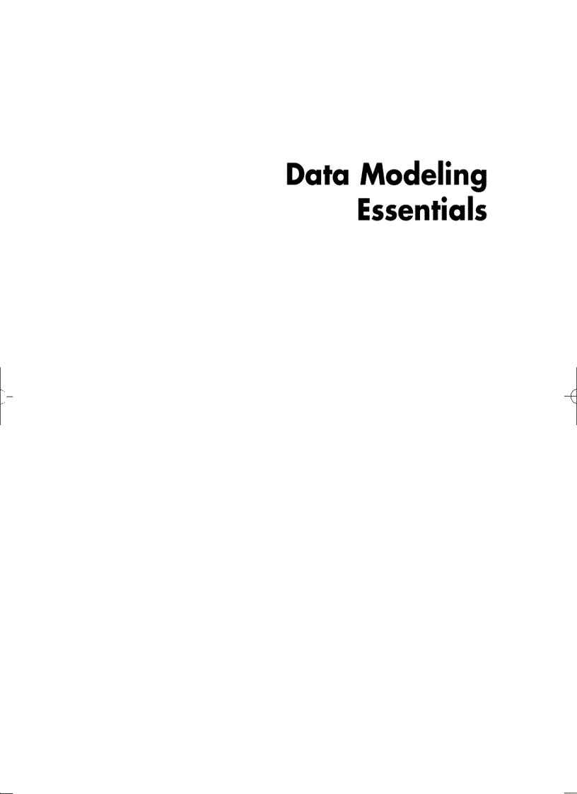 image for page Data Modeling Essentials