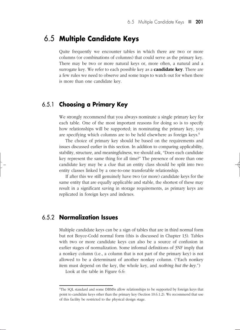 image for page Primary Keys and Identity