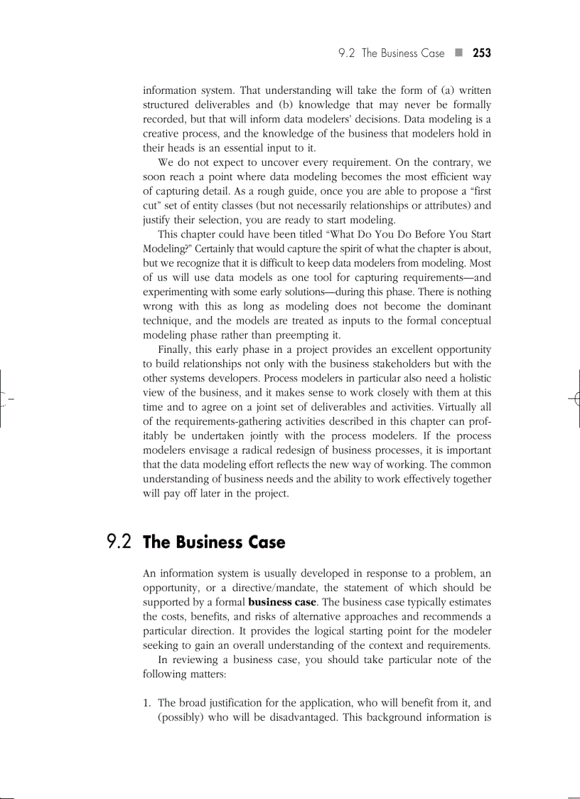 image for page The Business Requirements