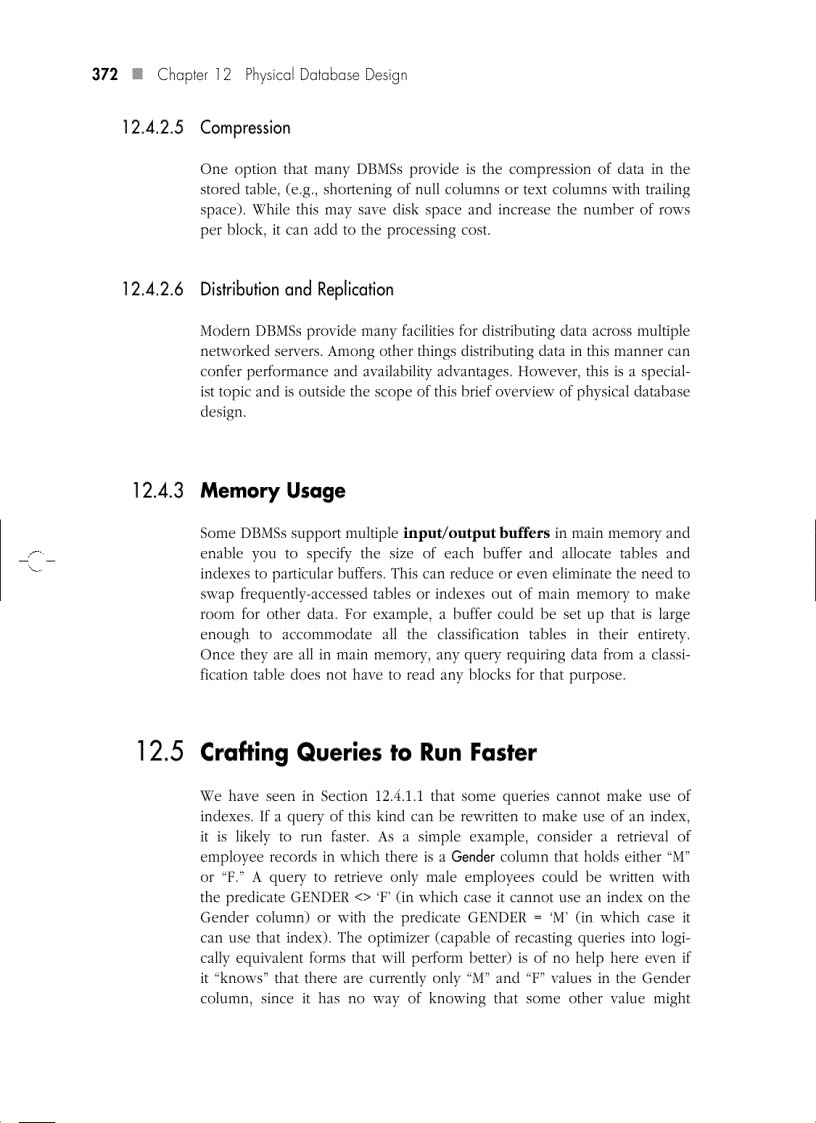 image for page Physical Database Design