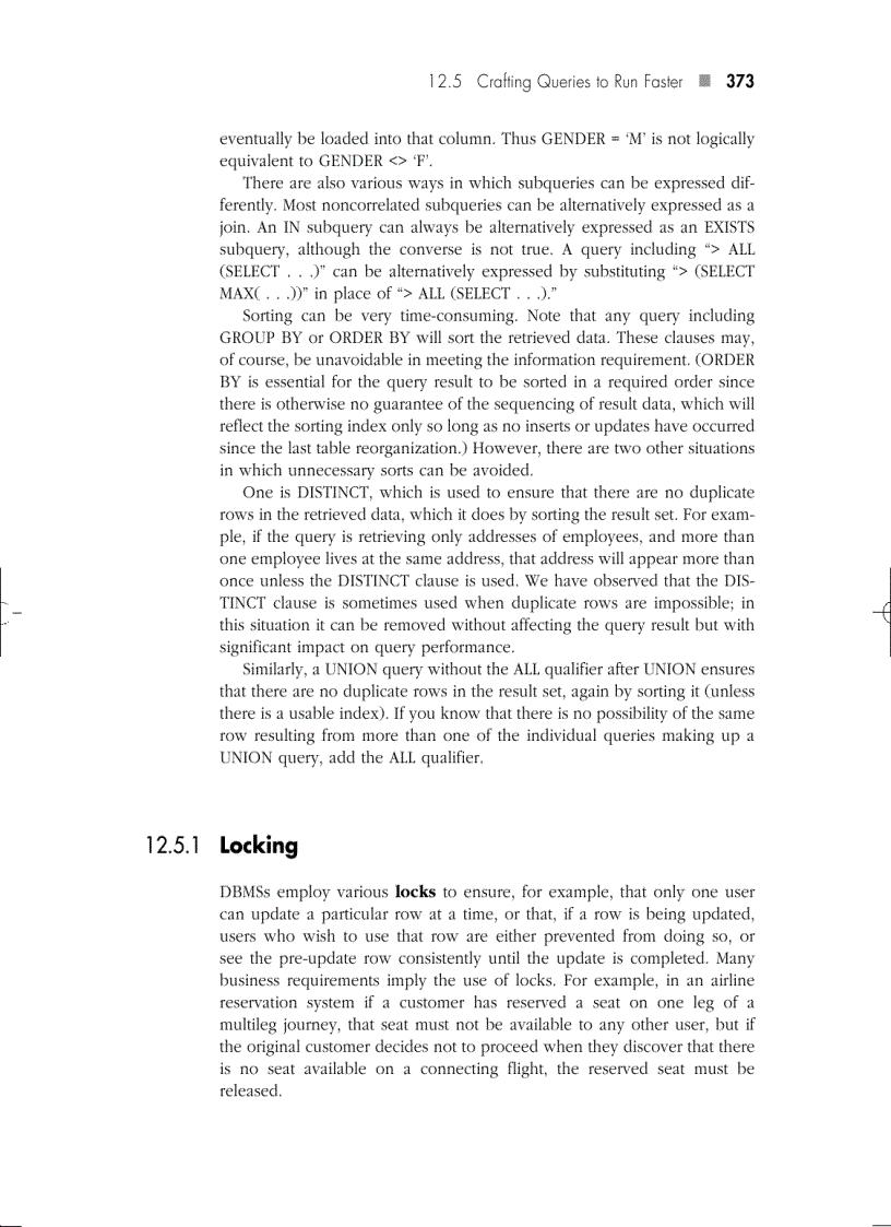 image for page Physical Database Design