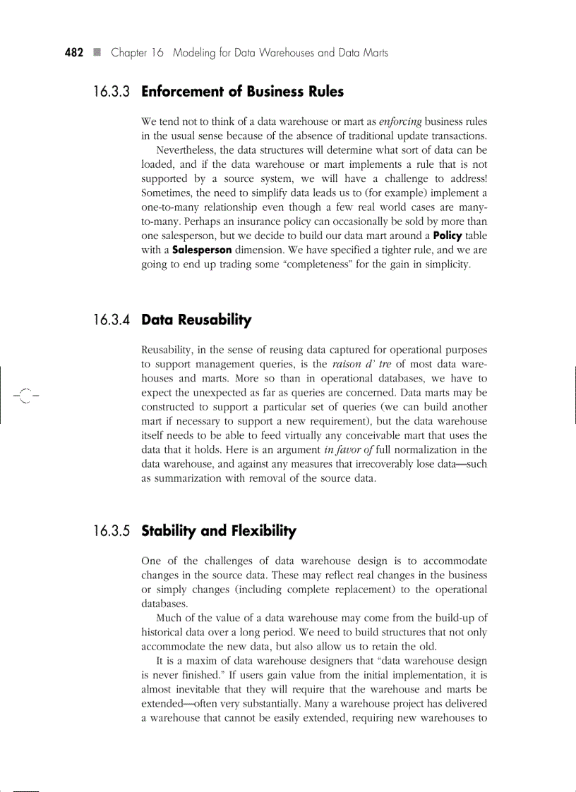 image for page Modeling for Data Warehouses and Data Marts