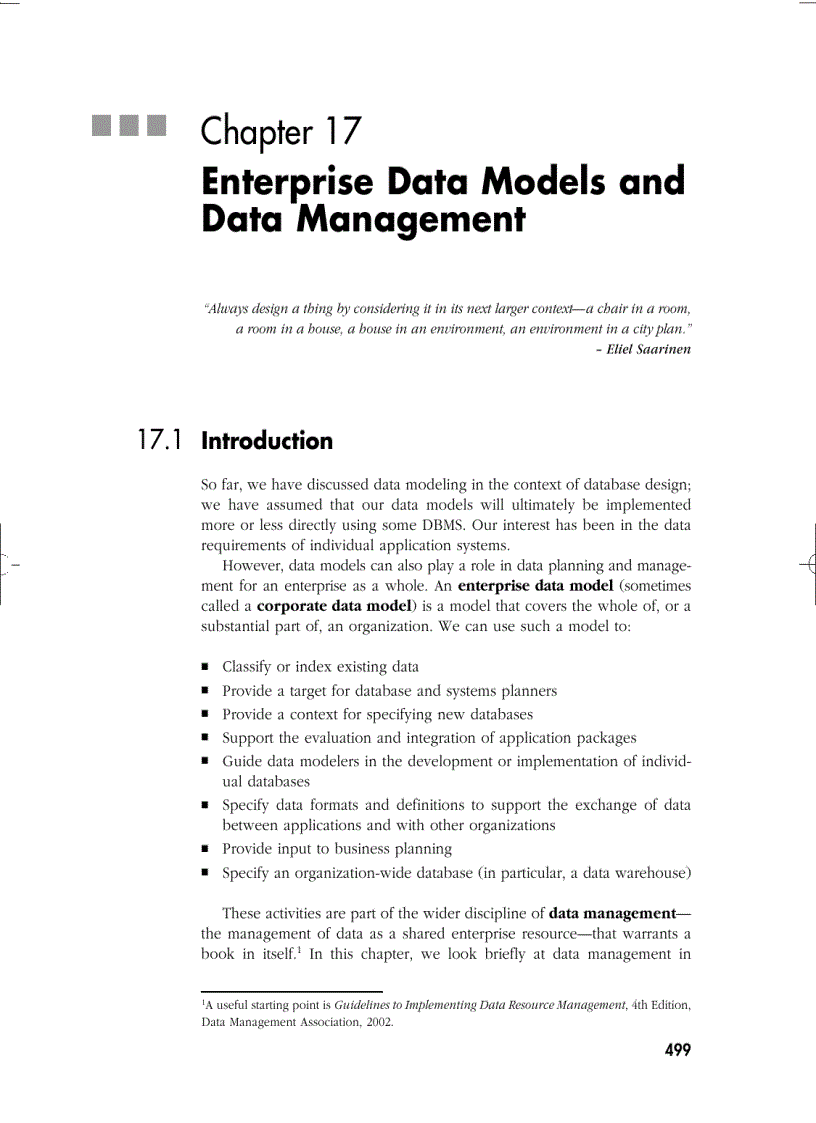image for page Modeling for Data Warehouses and Data Marts