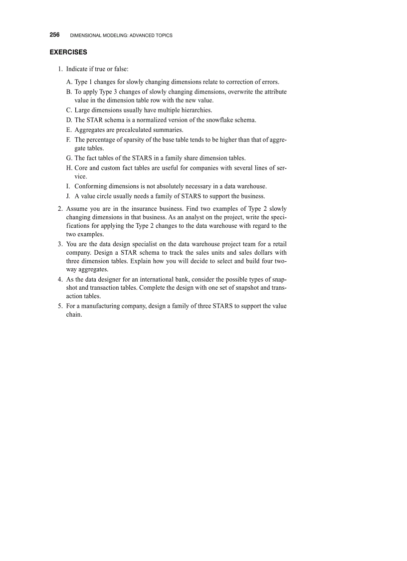 image for page Dimensional modeling Advanced topics