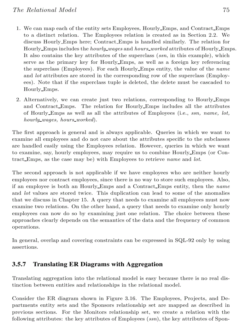 image for page The Relational Model