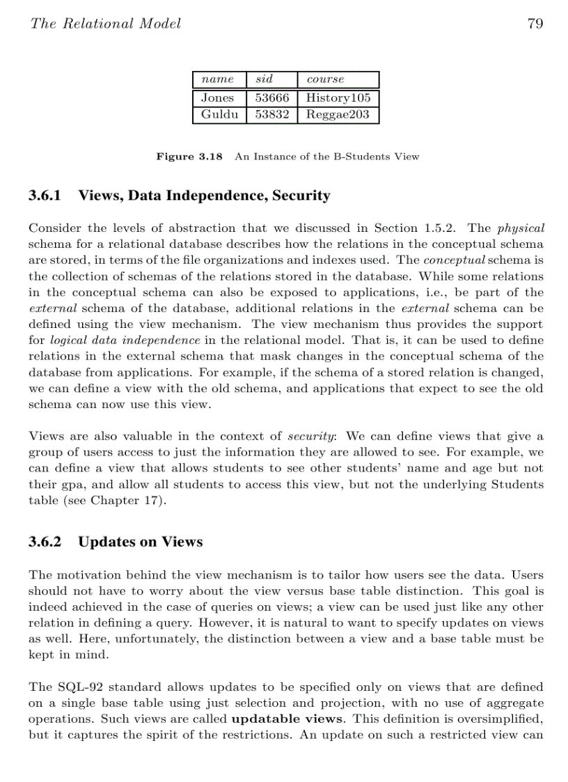 image for page The Relational Model
