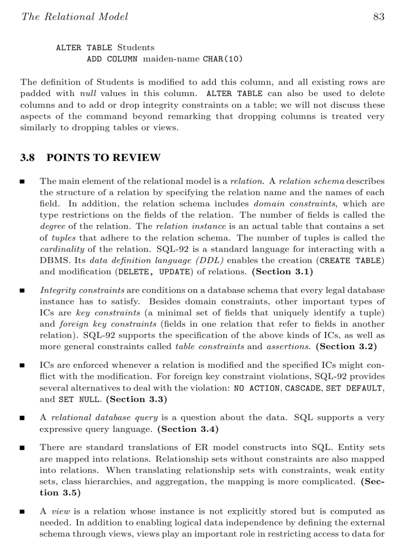 image for page The Relational Model