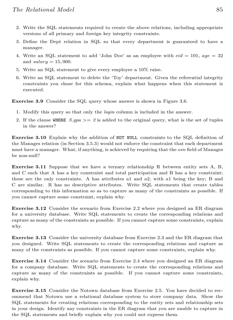 image for page The Relational Model
