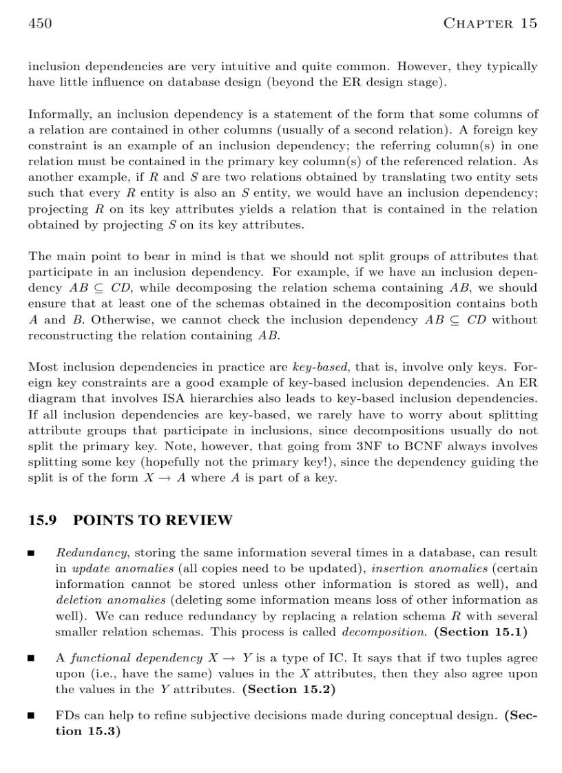 image for page Schema Re nement and Normal Forms