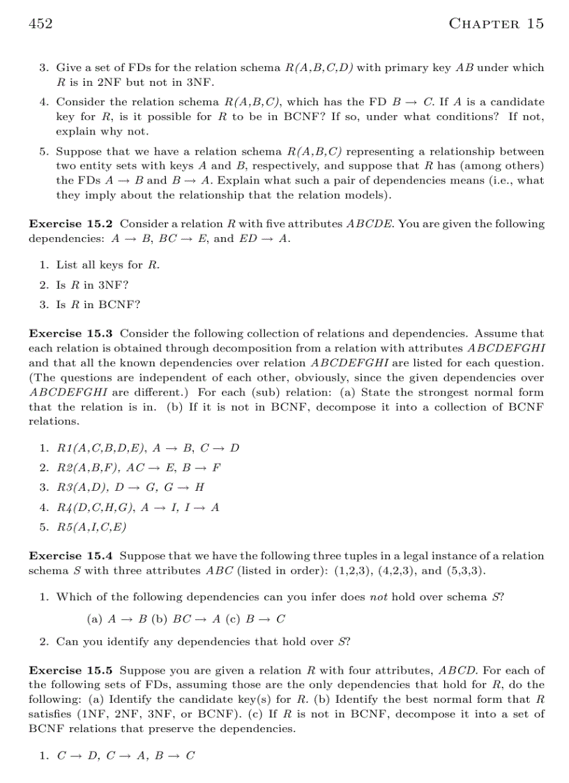 image for page Schema Re nement and Normal Forms