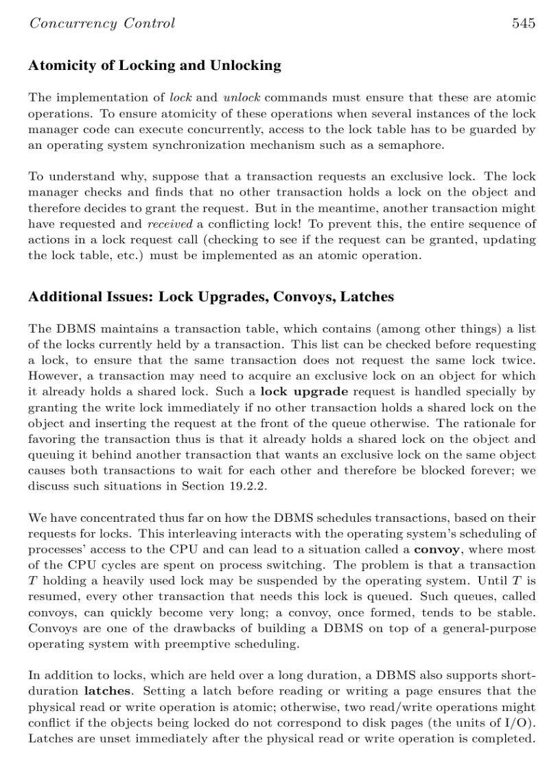 image for page Concurrency Control