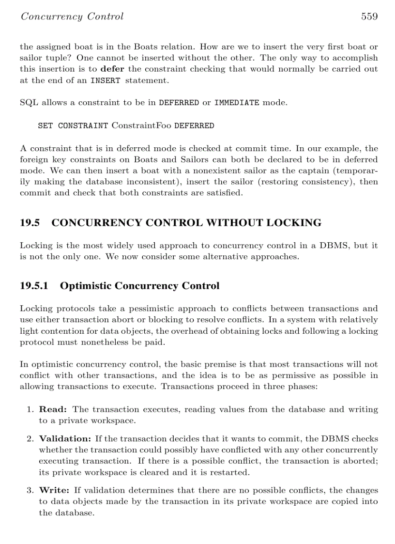 image for page Concurrency Control