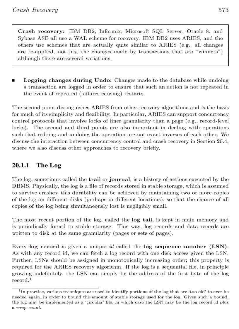 image for page Concurrency Control