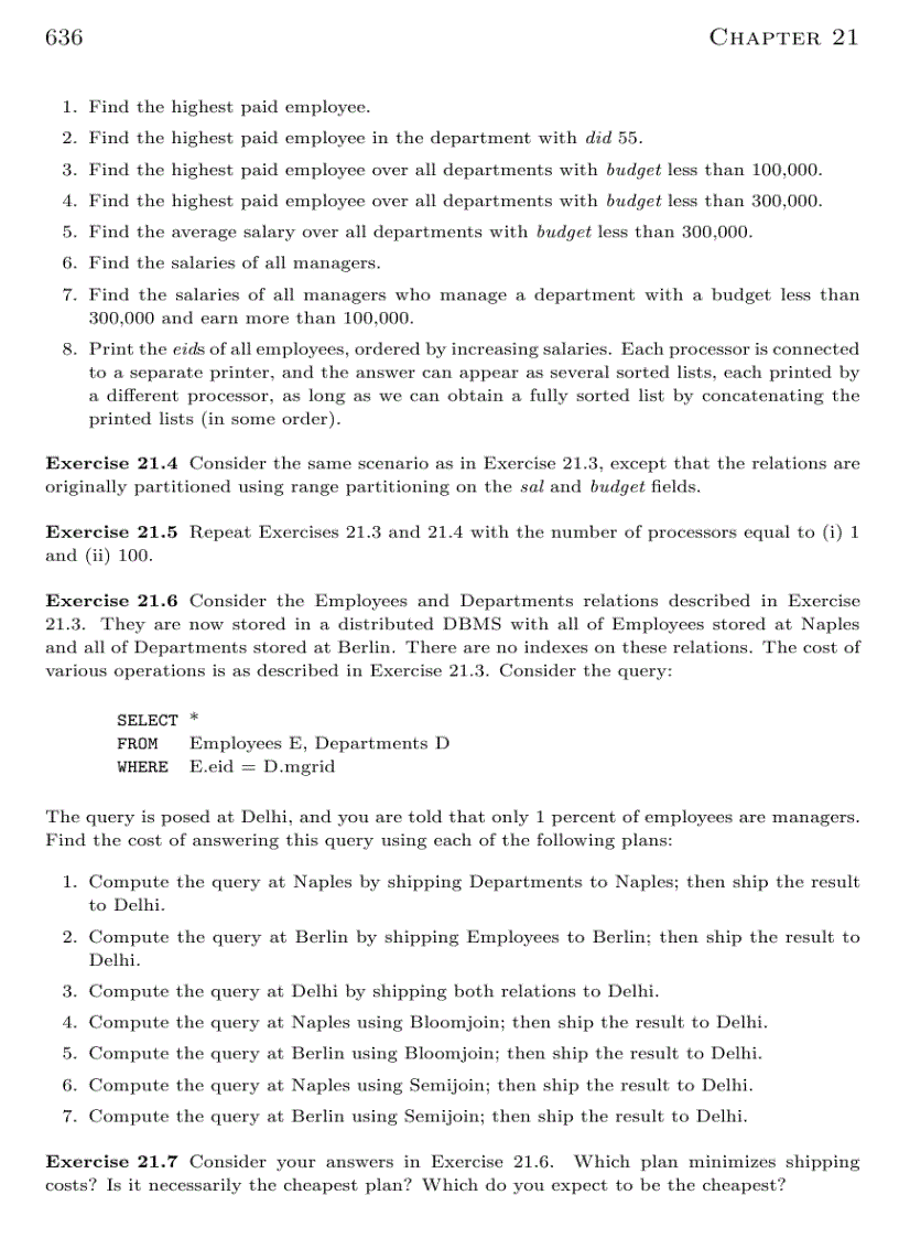 image for page Parallel and Distributed Databases