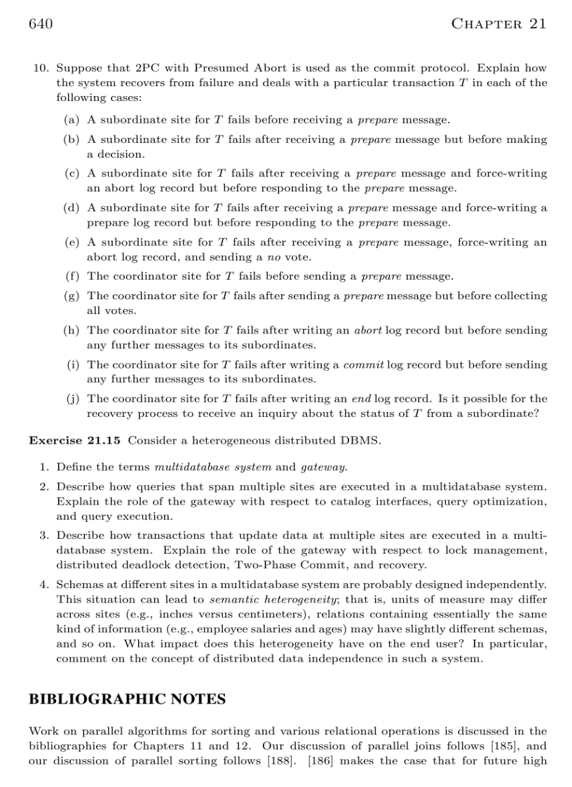 image for page Parallel and Distributed Databases