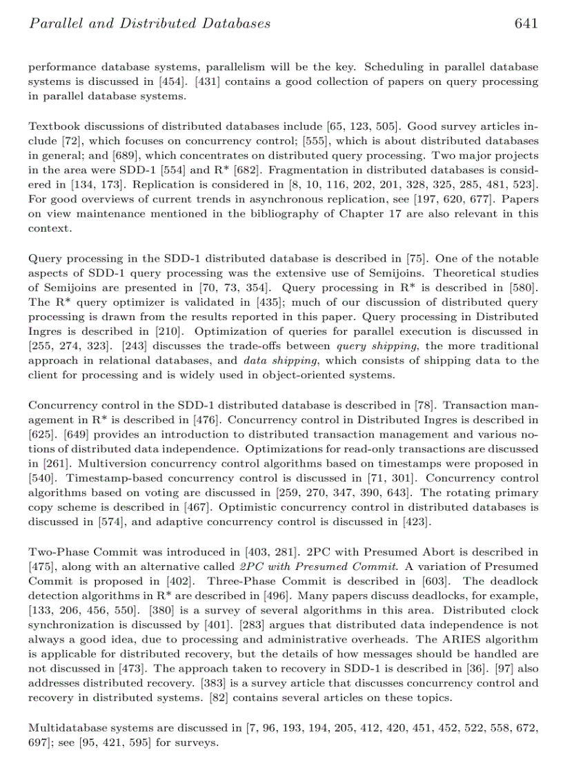 image for page Parallel and Distributed Databases