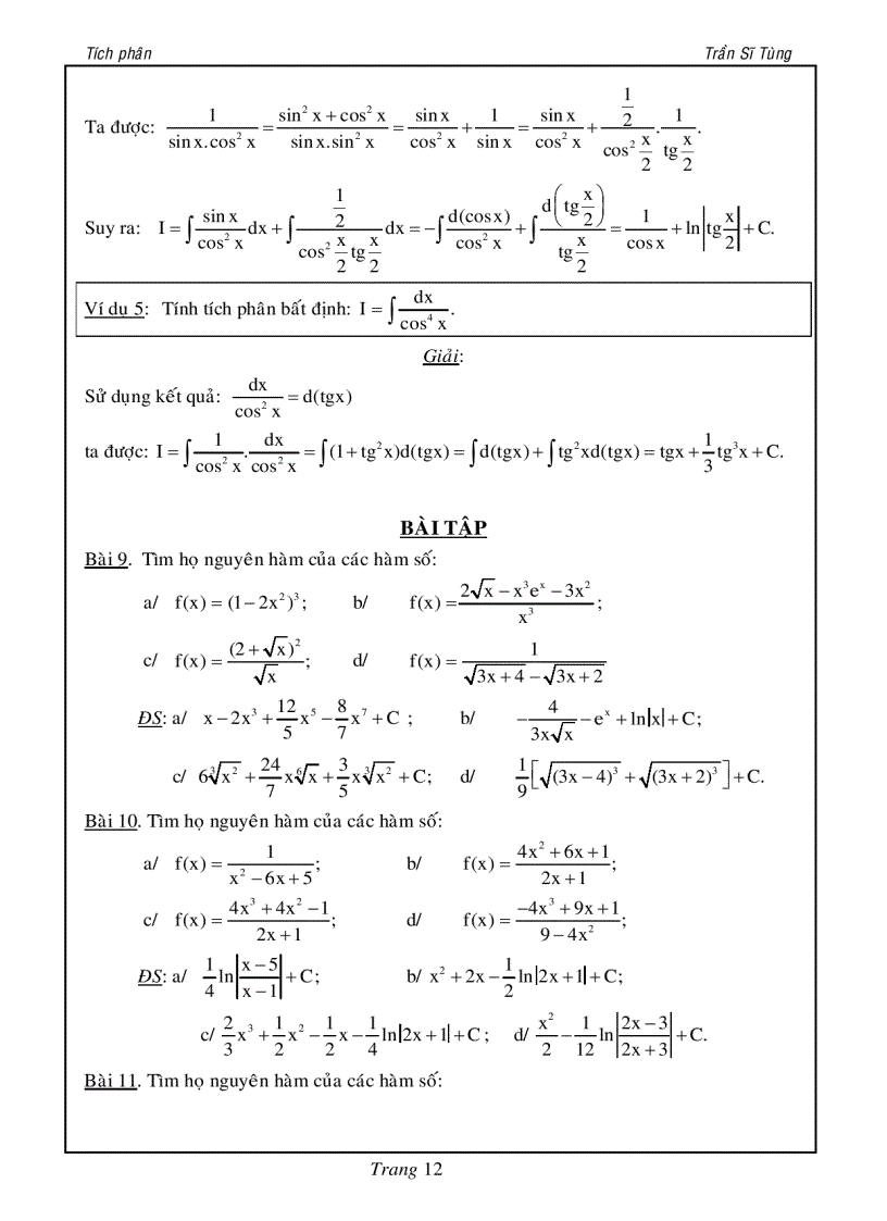 image for page GT Tích phân