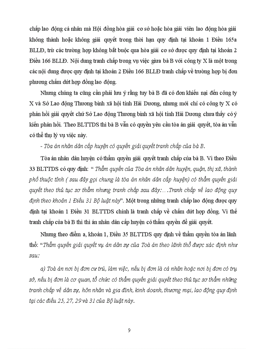 image for page Nêu mối quan hệ giữa tranh chấp lao động tập thể và đình công Tình huống Đề số 20