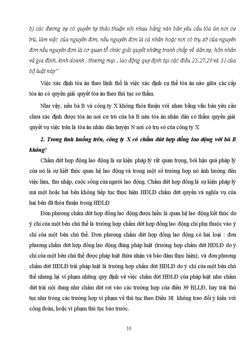 image for page Nêu mối quan hệ giữa tranh chấp lao động tập thể và đình công Tình huống Đề số 20