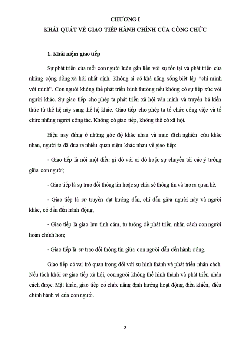 image for page Điều kiện để nâng cao hiệu quả trong giao tiếp hành chính của công chức môn giao tiếp hành chính cao học