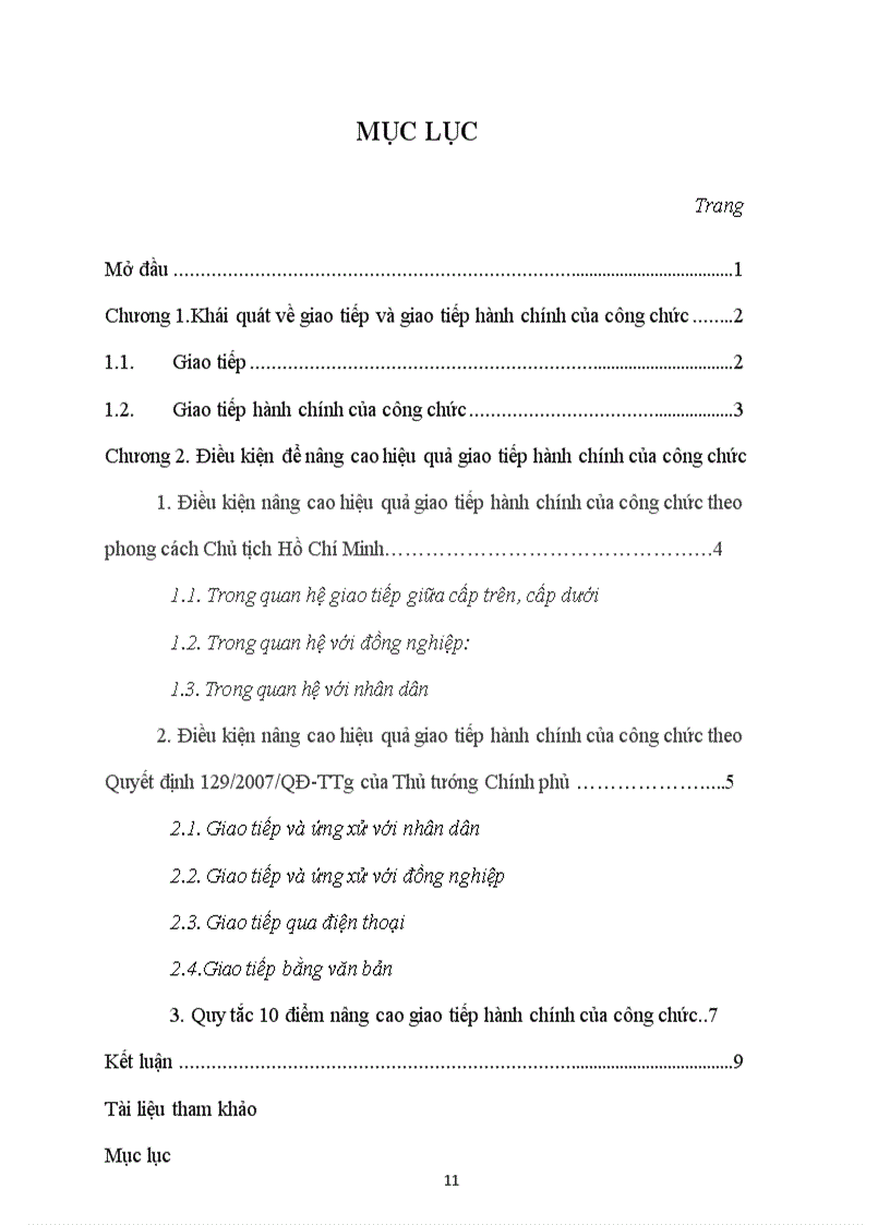 image for page Điều kiện để nâng cao hiệu quả trong giao tiếp hành chính của công chức môn giao tiếp hành chính cao học
