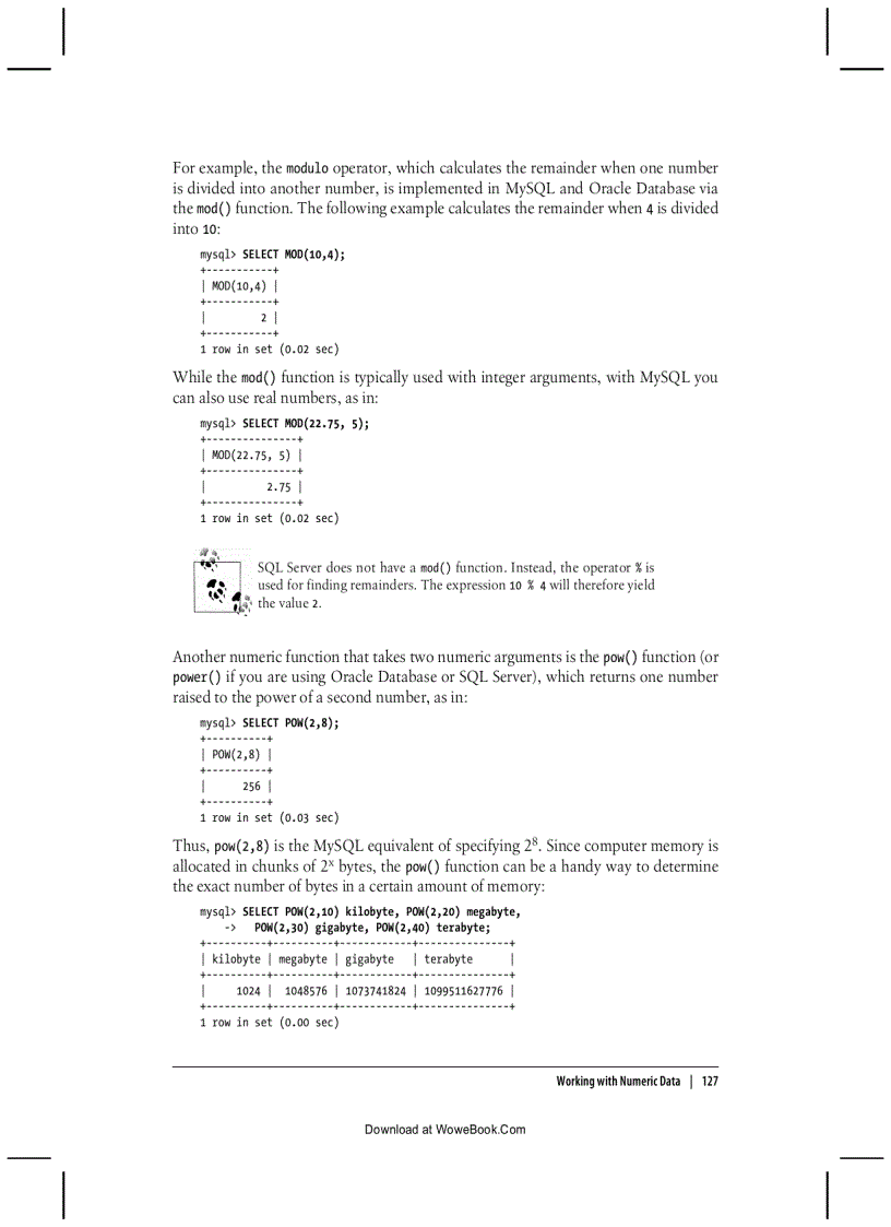 image for page Working with String Data