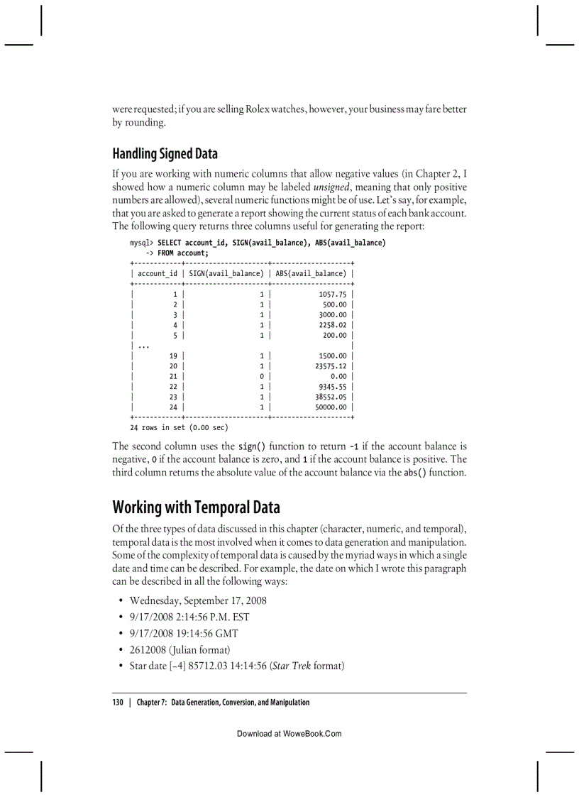 image for page Working with String Data