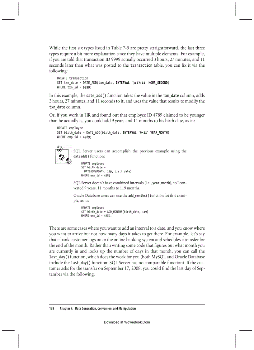 image for page Working with String Data