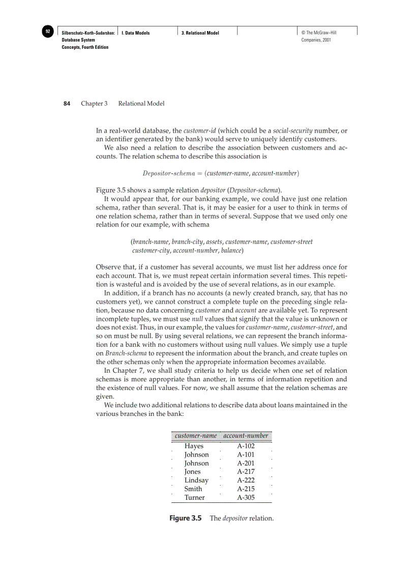 image for page Structure of Relational Databases