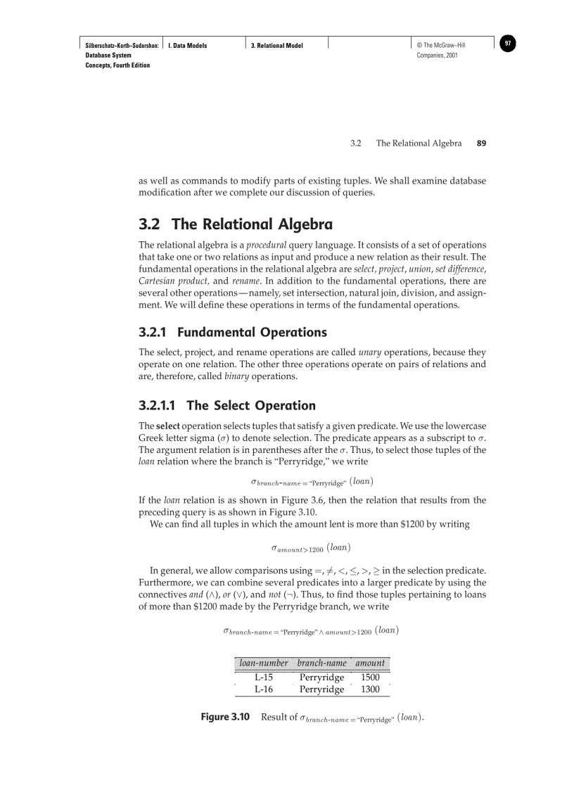 image for page Structure of Relational Databases