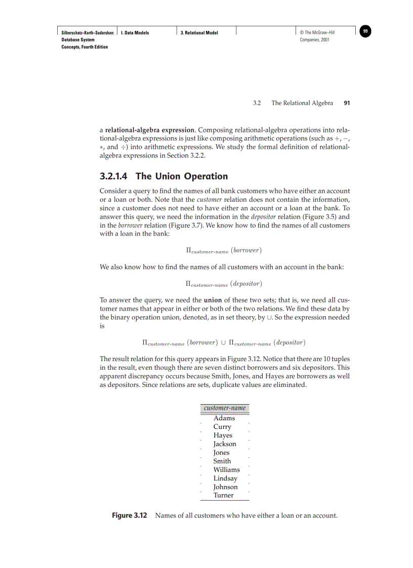 image for page Structure of Relational Databases