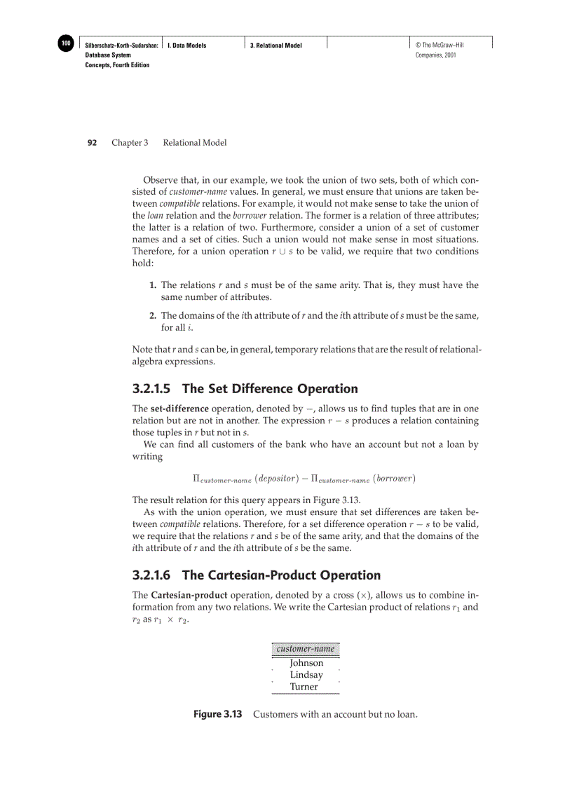 image for page Structure of Relational Databases
