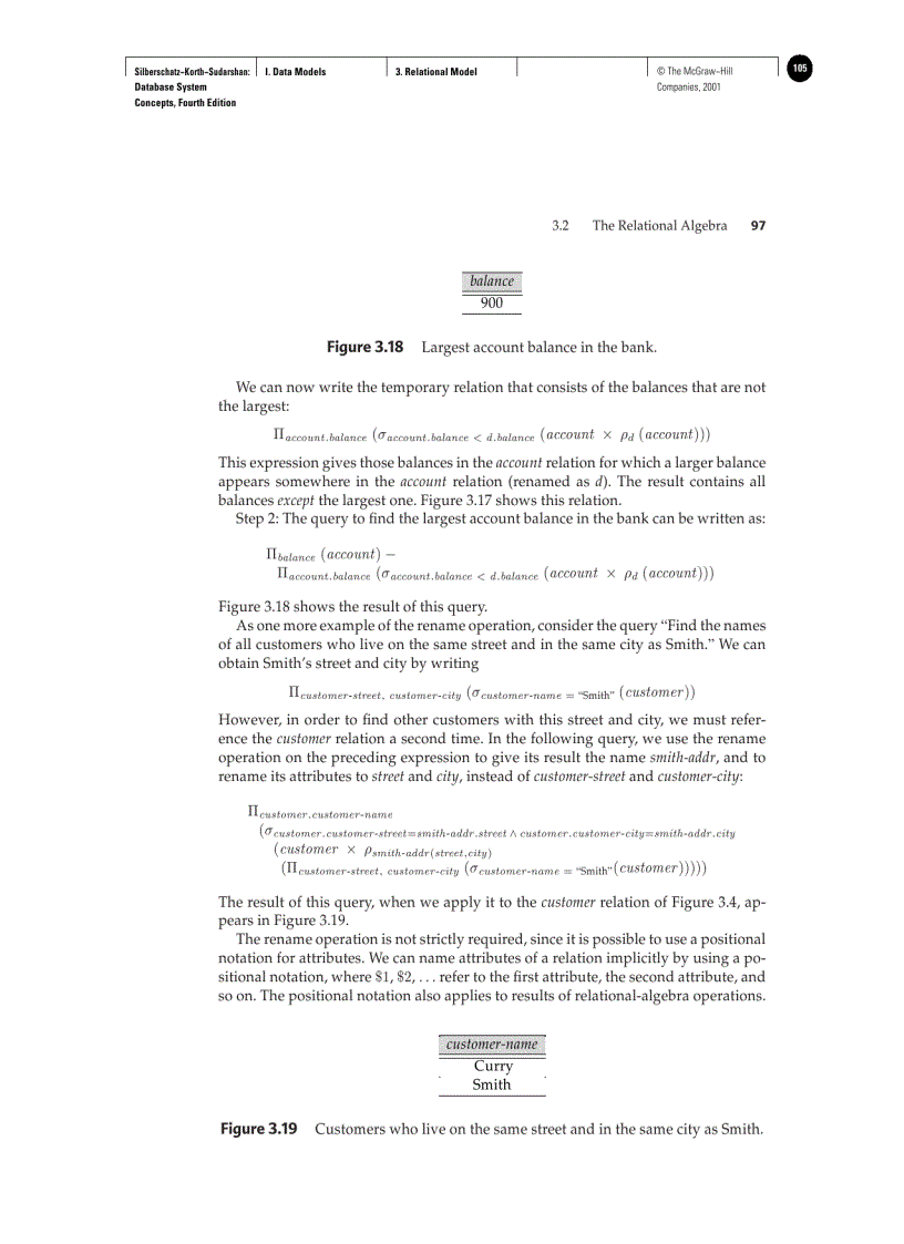 image for page Structure of Relational Databases