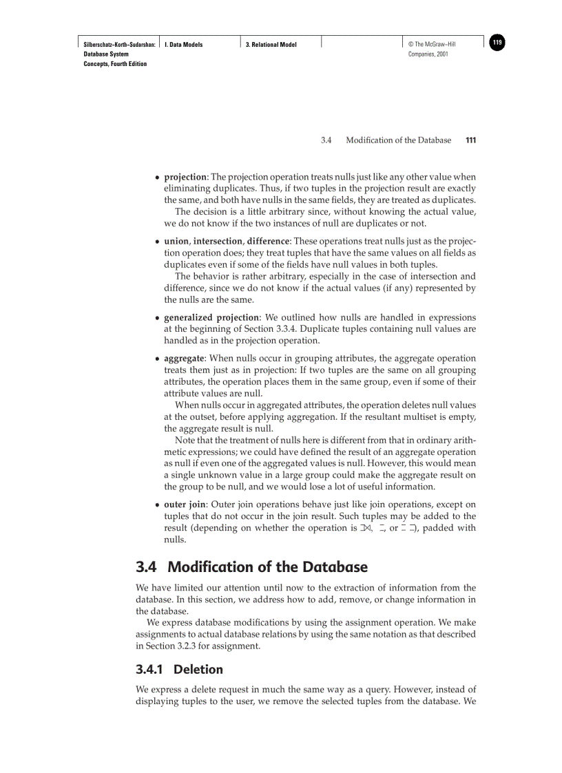 image for page Structure of Relational Databases