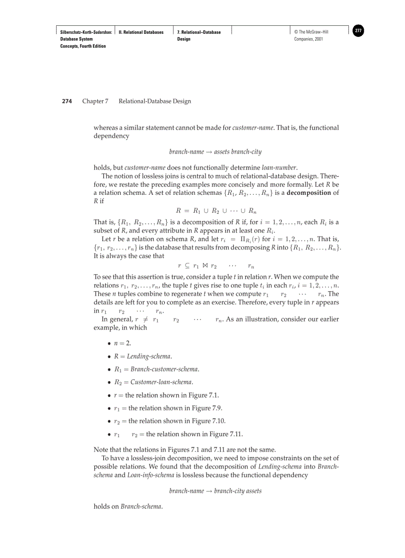 image for page Relational Database Design