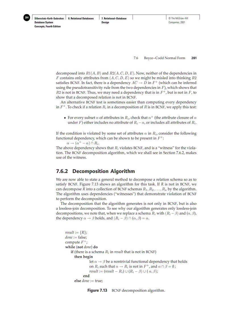 image for page Relational Database Design