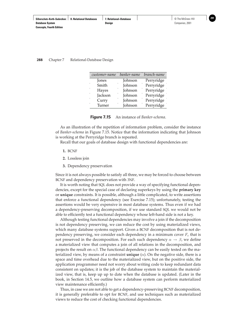 image for page Relational Database Design