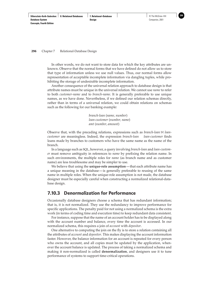 image for page Relational Database Design