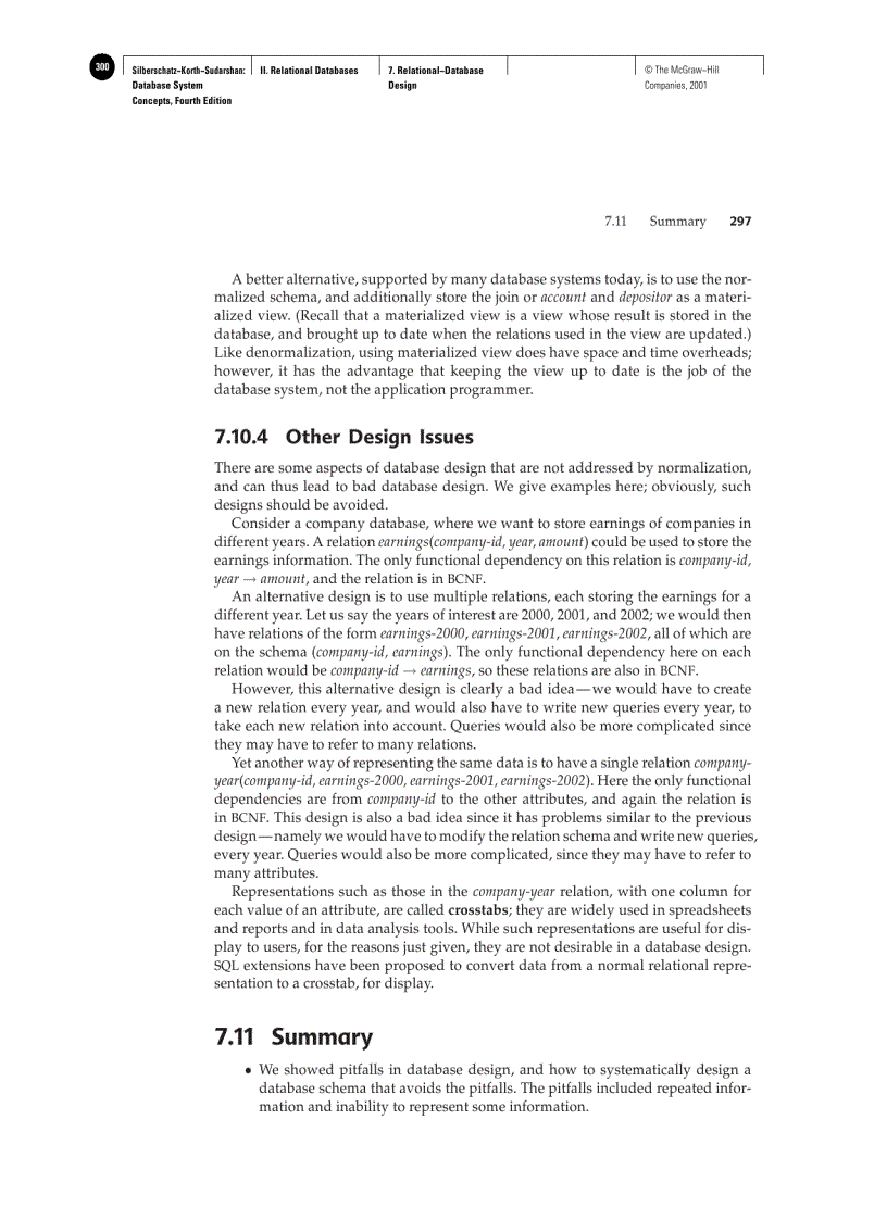 image for page Relational Database Design