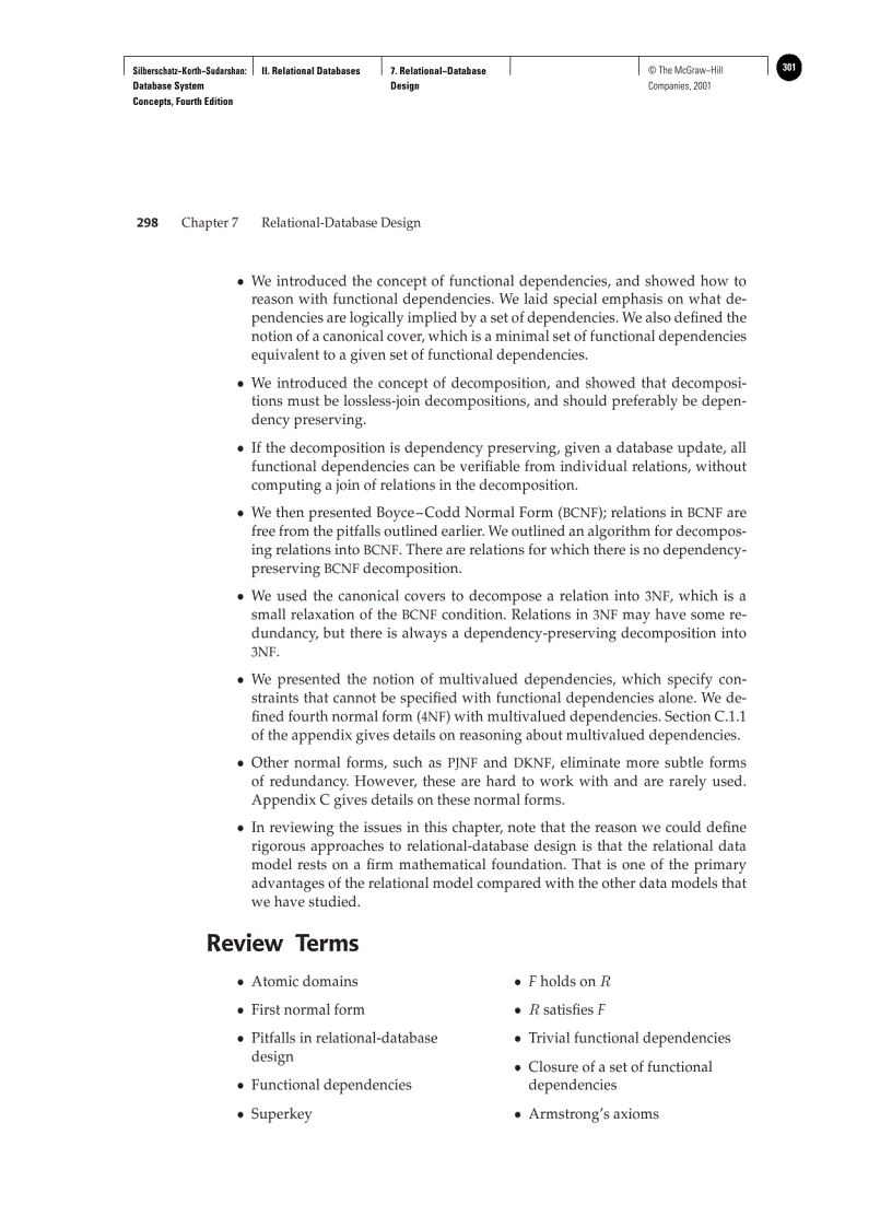 image for page Relational Database Design