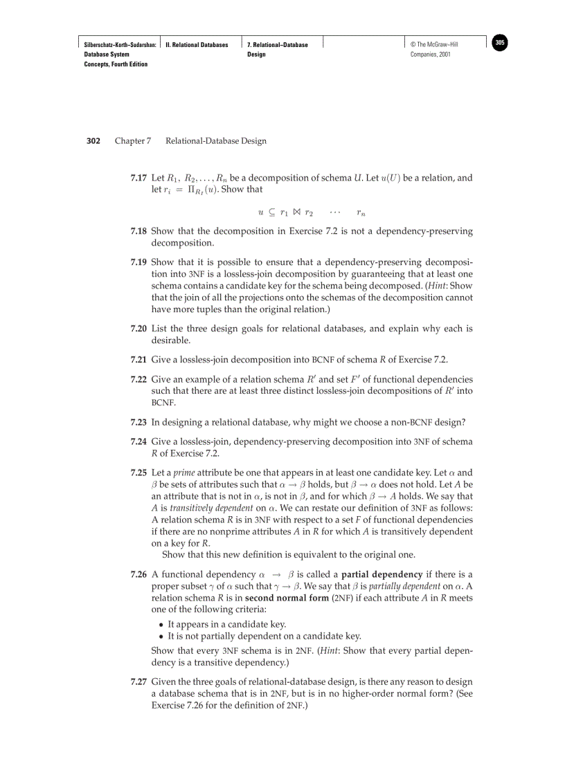 image for page Relational Database Design