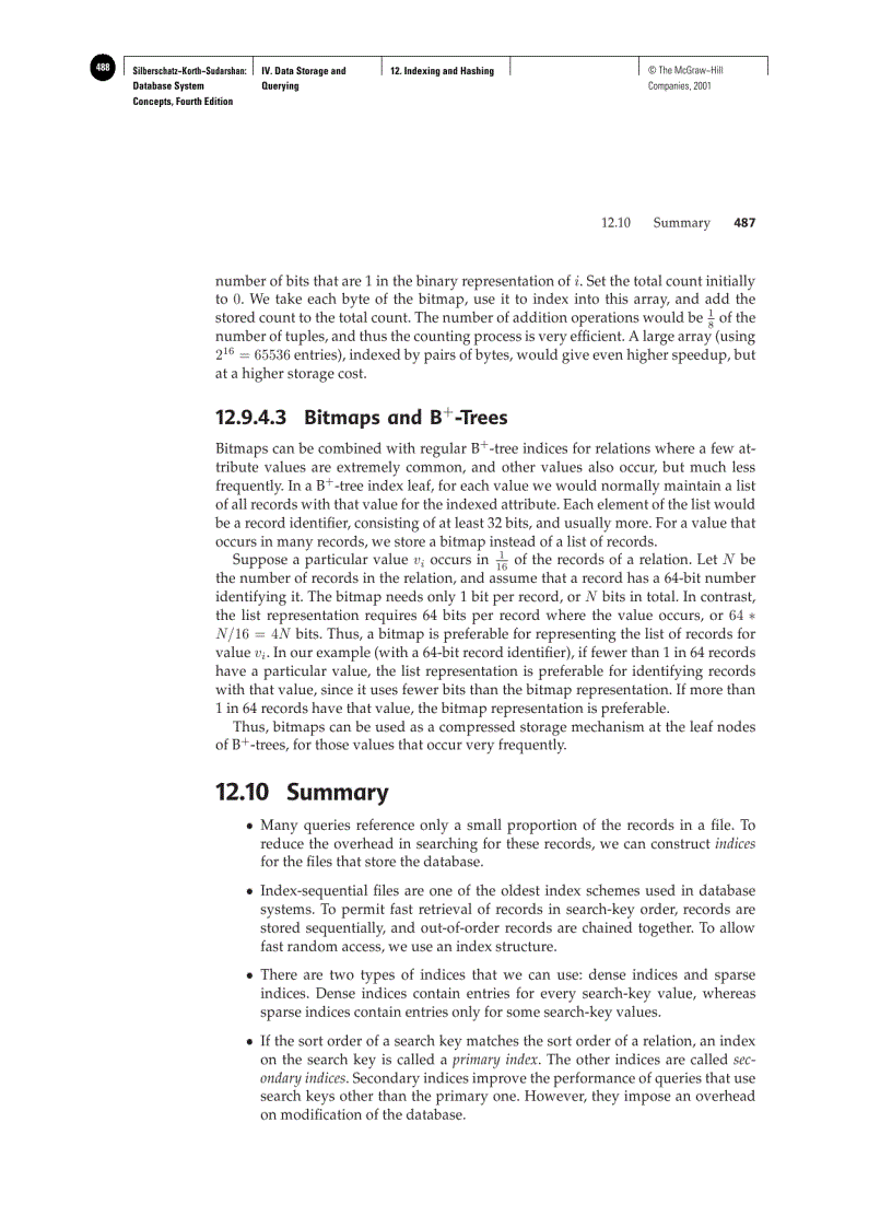 image for page Indexing and Hashing