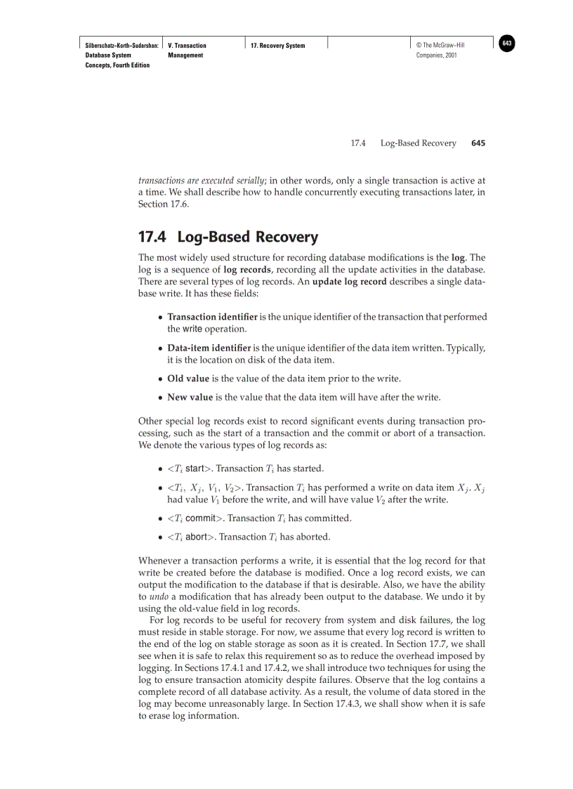image for page Storage Structure