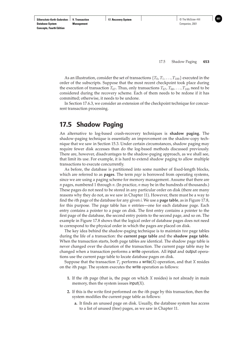 image for page Storage Structure