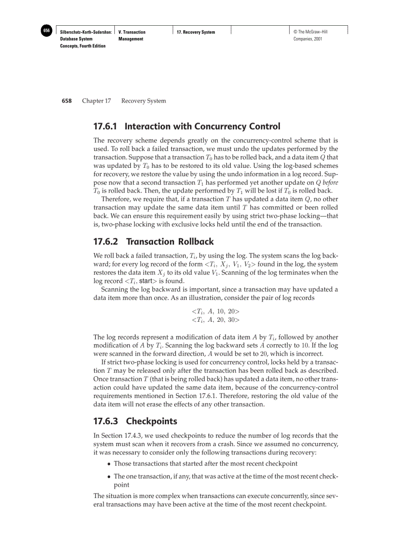 image for page Storage Structure