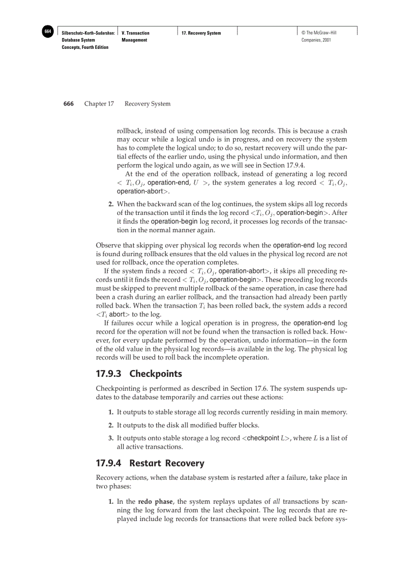 image for page Storage Structure