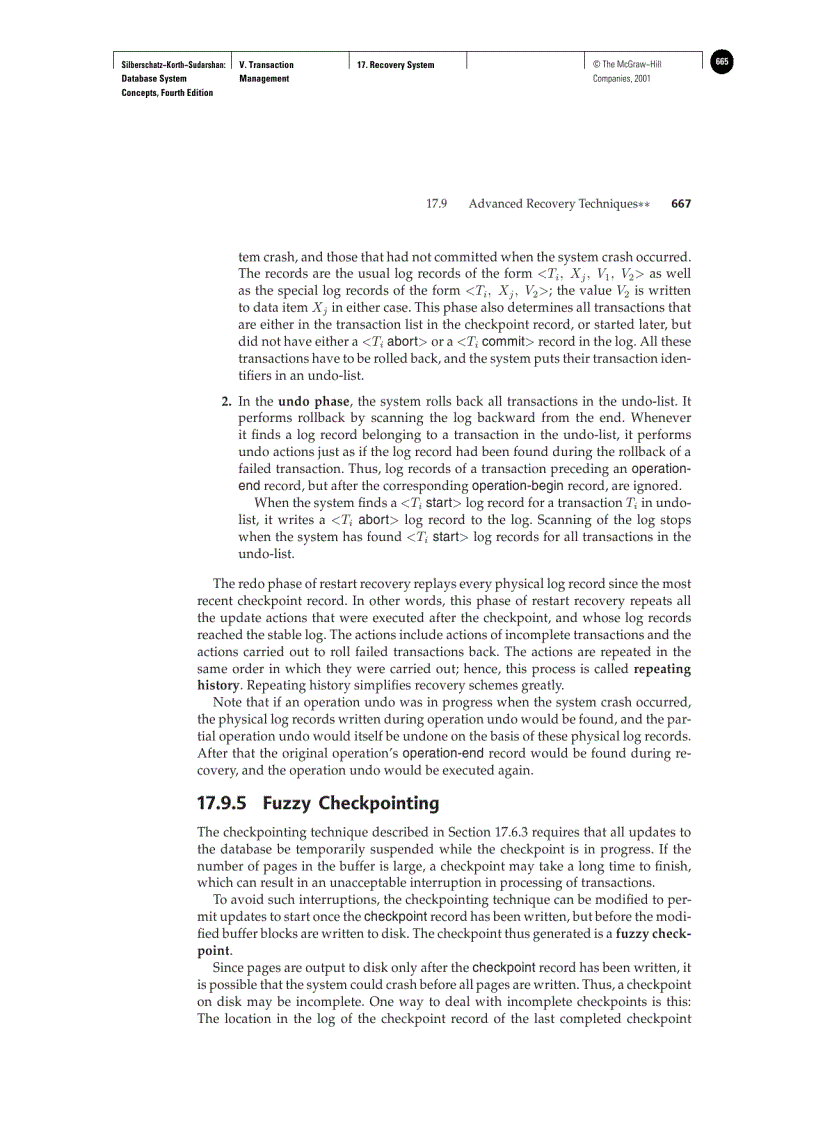 image for page Storage Structure