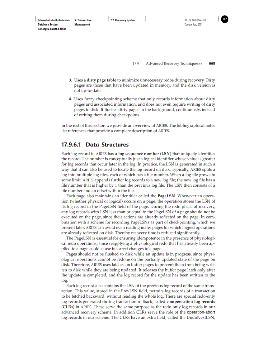 image for page Storage Structure